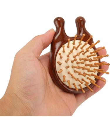 Multifunctional Wooden Massage Hair Brush & Scalp Cushion Portable Comb for Home & Travel - Buy Online on GoSupps.com
