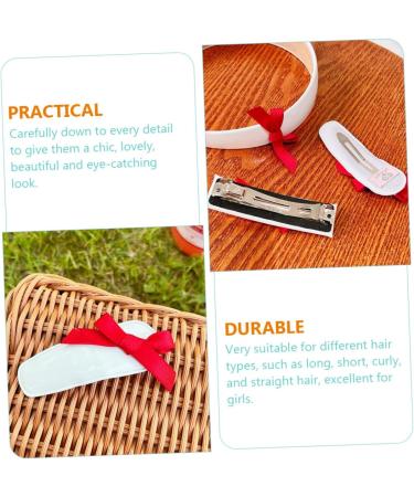 MAGICLULU 1 Set Hairpin Hair Accessories for Barrettes for Hair Band with Clips Headbands for Hair Bows Clips Girl Bows Clips Bows Clips for Headband with Clips - Buy Online on GoSupps.com