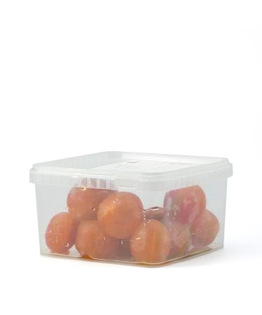 Yupik Italian Glazed Apricots 1 kg Kosher Vegan Candied Apricots Sweetened Whole Dried Fruits Light Syrup Soft Sweet Snacks Fruity Topping & Inclusion Ideal for Baking 6 kg