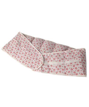 Heat grain pillows - large heat pillow - belt with Velcro fastener for back - loins.Back pillow - approx. 135cm long - 7 -chamber - country house love - wheat grain pillow wheat pillow