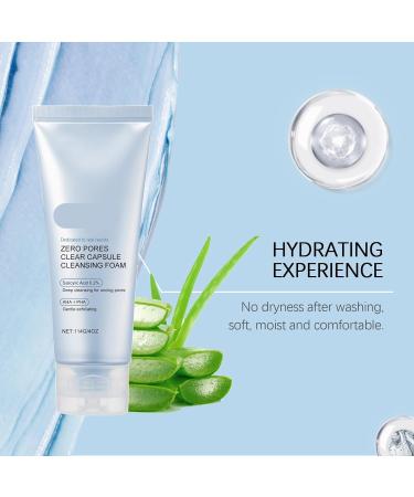 Nettoyant Visage Doux Anti-acn - Hydratant Minimisant Les Pores Et Contr lant Le S bum For Une Peau Fra che Et Hydrat e(2PCS) 1 g (Lot de 1) - Buy Online on GoSupps.com