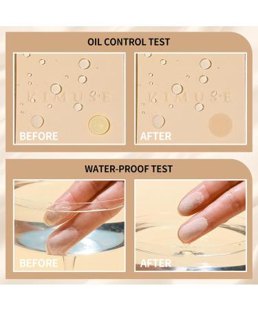 Face Powder Compact | High Definition Powder | Long Lasting Portable Compact Translucent Pressed Setting Powder Clarifying Finishing Powder Oil Control Face Pressed Powder Fills Fine Lines Pochy #01 - Buy Online on GoSupps.com