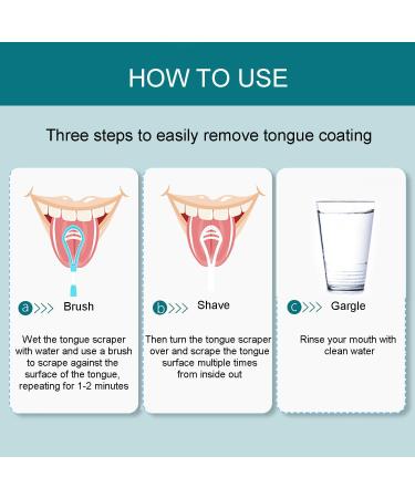 Premium Tongue Cleaner & Scraper - Effectively Freshen Breath & Clean Gently | 1 Piece - Buy Online on GoSupps.com