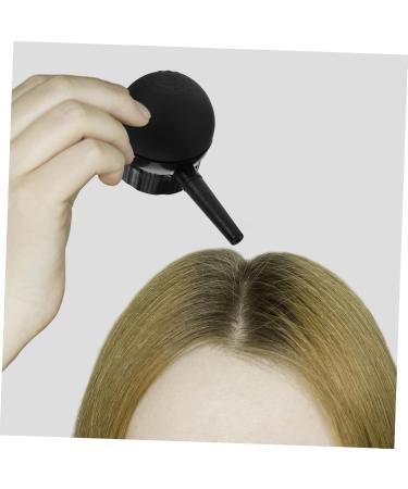 PLAFOPE 1pc Powder Spray Applicator Hair Spray Bottle Hair Building Sprayer Hair Fiber Hold Spray Black - Buy Online on GoSupps.com
