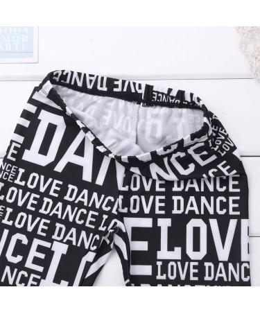Moily Girls Love Dance Printed Legging Pants - Black&White - Size 10 - Buy Online on GoSupps.com