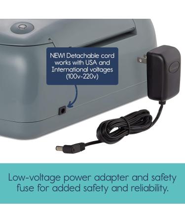 Baby Wipe Warmer & Wet Wipes Dispenser with Changing Light Grey - 1 Count - Buy Online on GoSupps.com