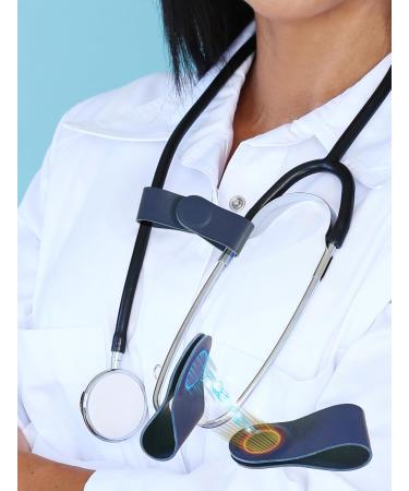 Stethoscope Clip for Doctors Nurses & Students - Secure Attachment for 3M Littmann Classic III & Lightweight II S.E - Stylish Blue Design - Buy Online on GoSupps.com
