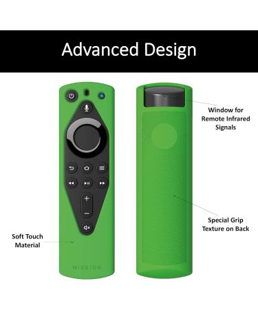 Mission Remote Case for Fire TV Voice Remote (2018 Version) - Irish Green | Compatible with Fire TV Stick 4K and Fire TV Cube - Buy Online on GoSupps.com