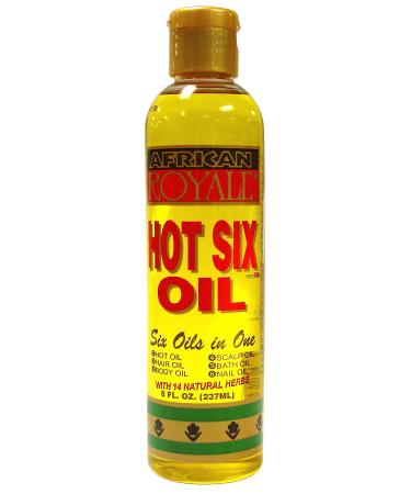 African Royale Hot Oil 8 Oz (Pack Of 18)