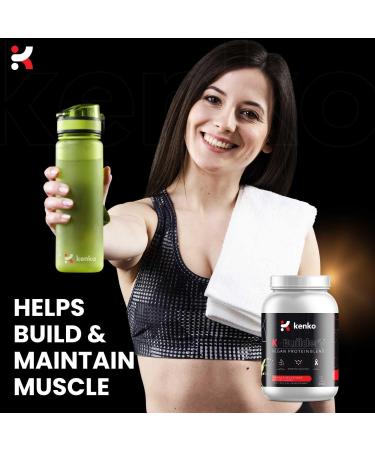 Shop Kenko Essentials K-Builder Vegan Protein Blend (Vanilla) - Best International Shipping & Quality Nutrition - Buy Online on GoSupps.com
