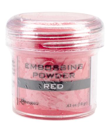 Ranger Embossing Powder  1-Ounce Jar  Red