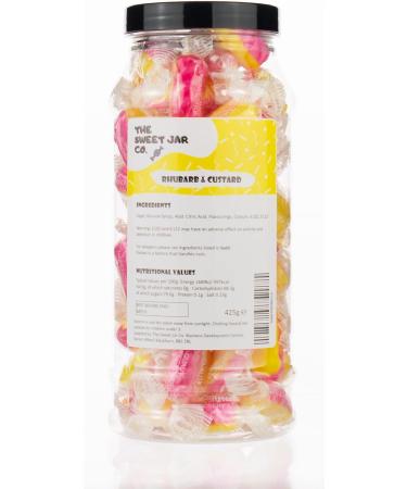 Rhubarb & Custard by The Sweet Jar Co. - Buy Online on GoSupps.com
