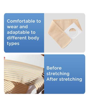 Ostomie Belt - Unisex Stoma Bond & Elastic Hernia Support | Breathable Stoma Tandage | Available in 4 Sizes | International Shipping - Buy Online on GoSupps.com