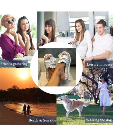 Shop Women's Boho Wedge Heel Slip-On Sandals - Casual Summer Beach Lippers Large Width Open Toe Stylish & Comfortable | 39 EU - Buy Online on GoSupps.com