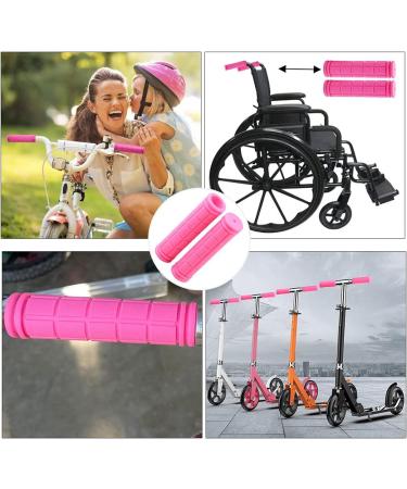 Pink Tassel Streamers Bike Handle Grips for Kids | Non-Slip Bicycle Handlebar Cover for Mountain Bike & Scooters | Cycling Replacement Parts - Buy Online on GoSupps.com