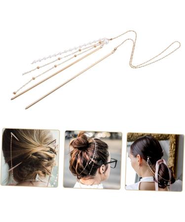 Hairpin Hair Pins Hair Accessories Vintage Hair Pin Antique Hair Stick Chinese Hair Chopsticks Tassel Hair Stick Metal Chopsticks Double Chain Hair Stick China Zinc Alloy Hanfu - Buy Online on GoSupps.com