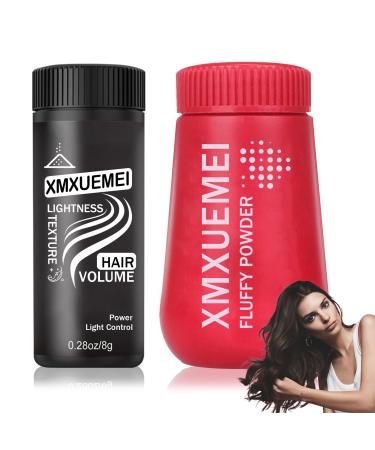 Hair Texture Volume Powder Oil Control Fluffy Hair Styling Powder Non-greasy Long Lasting Mattifying Volumizing Hair Powder for Men Women(2PCS)