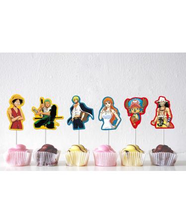 25 Pcs Cartoon Birthday Cake Toppers and Cupcake Toppers - Theme Party Decorations Supplies (hzw duo) - Buy Online on GoSupps.com