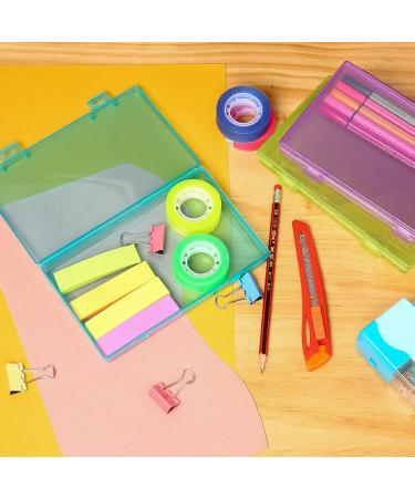 Extra Large 4x6 Photo Storage Box Organizer - Acid-Free Plastic Case for Stickers, Stamps, and Seeds - 18 Inner Boxes - Multicolor - Buy Online on GoSupps.com