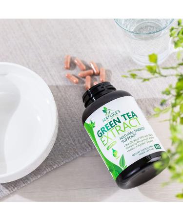 Green Tea Extract 98% Standardized EGCG - 3X Strength for Natural Energy & Heart Support - 240 Capsules - Buy Online on GoSupps.com