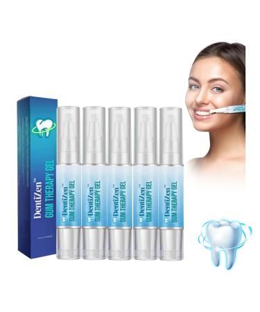 Dentiz gums therapy gel dentizen gum therapy gel secure and effectively tooth whitening gel tooth elevator eating pin tooth stain remover for sensitive teeth (5PC)