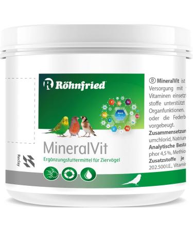 R hnfried MineralVit 200g I Vitamins minerals trace elements for parakeets budgies canaries parrots