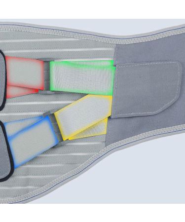 Adjustable Lumbar Support Belt for Pain Relief | Breathable Back Support for Herniated Disc Sciatica & Scoliosis | Unisex Comfort - Buy Online on GoSupps.com