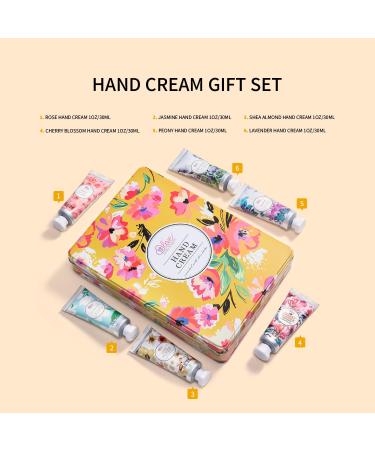 Hand Cream Gift Set for Women - Moisturizing Hand Lotion Set for Dry Cracked Hands - Holiday Gift for Mother's Day, Valentine's Day, Christmas - Travel Size 1.0 oz Orange Hand Lotion Pack of 6 - Buy Online on GoSupps.com