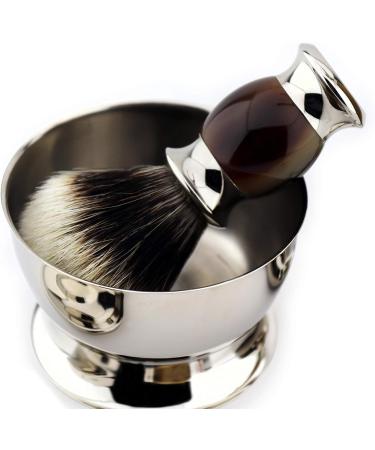 Premium Luxurious Shaving Set - 5 Edges Razor & Brush - International Shipping Available - Buy Online on GoSupps.com