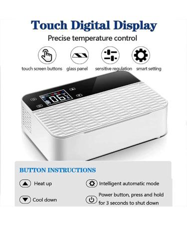Portable Diabetes Cold Storage Box Insulin Cooler Refrigerated Case Mini Medicine Refrigerator LCD Display Alarm System and Crossbody Bag 8-10 Hours Standby Travel Dual-coreversion-singlebattery - Buy Online on GoSupps.com