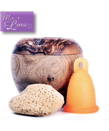 Me Luna Menstrual Cup Classic - Red Ball Size Shorty S | Eco-Friendly & Comfortable Period Care - Buy Online on GoSupps.com