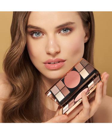 M. Asam Magic Finish Eyeshadow Palette - 8 Pigmented Shades with Blush | Makeup Set for All Ages & Skin Types - Buy Online on GoSupps.com