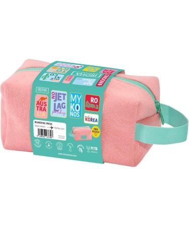 Sensalia Labs IROHA NATURE Travel facial care set antiaging moisturizing and whitening face masks + antifatigue blinders with collagen aloe vera and vitamin C - Buy Online on GoSupps.com