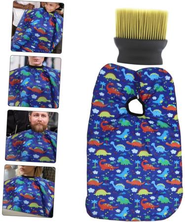OKUMEYR 1 Set Children's Barber Cloth Salon Hair Cutting Cape Children Barber Cape Animal Barber Cape Barber Hairdressing Cape Hairdresser Cape Hair Cape Fabric Flat Brush Baby Cartoon - Buy Online on GoSupps.com