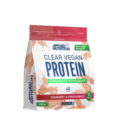 Applied Nutrition Applied Nutrition Clear Vegan Cranberry & Pomegranate - Vegan Whey Protein Isolate for Recovery (600g) (Cranberry & Pomegranate)