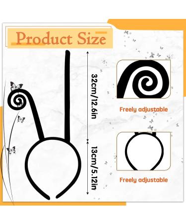 2Pcs Butterfly Bee Antenna Headband for Woman Black Velvet Halloween Costume Woman Hair Accessories for Kids Adult Keepatin - Buy Online on GoSupps.com