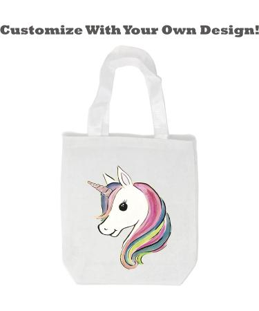 Simplify Your Arts and Crafts with 12 DIY Blank White Canvas Tote Bags - Bulk Pack - Buy Online on GoSupps.com