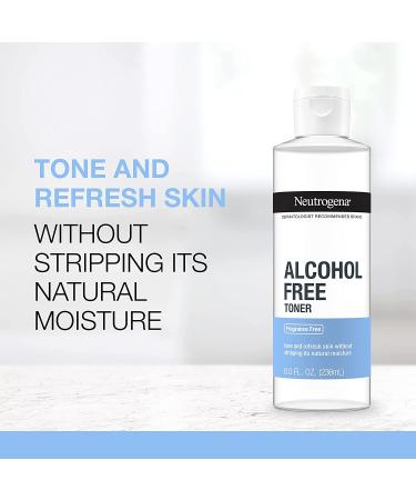 Neutrogena Alcohol-Free Gentle Daily Facial Toner - Fragrance-Free & Hypoallergenic - 8 fl. oz - Buy Online on GoSupps.com