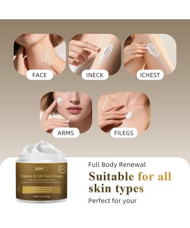 Neck Firming Cream 3.4oz Tightening & Lifting Neck Cream for Sagging Crepey Skin Double Chin Reducer & Wrinkle Cream for Women Beauty & Personal Care Korean Neck Tightening Skin-Tight Look - Buy Online on GoSupps.com