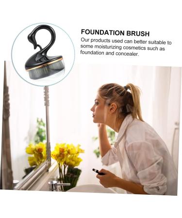 Angoily Makeup Brush Pressed Powder Brush Loose Powder Brush Liquid Powder Foundation Brush Cosmetic Brush Face Brush Makeup Foundation Do Not Eat Powder Polishing Powder Plastic - Buy Online on GoSupps.com