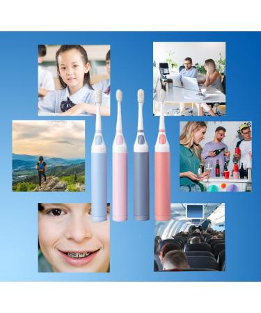 LongSun Portable Travel Size Toothbrush with Built-In Toothpaste - Convenient Multifunctional Toothbrush for Family, Teens, and Travelers - Steelblue - Buy Online on GoSupps.com
