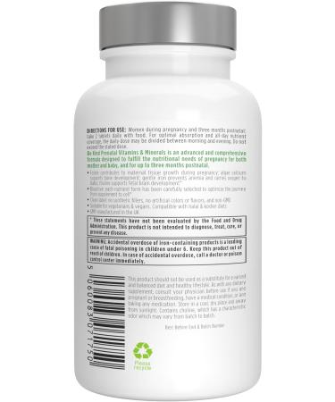 Advanced Prenatal Multivitamin & Pharmepa Complete EPA DHA rTG Omega 3 1000mg Pregnancy Support Bundle by Igennus - Buy Online on GoSupps.com
