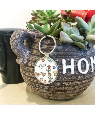 O BOSSTOP 10PCS Sublimation Blanks Keychains Metal Round Key Rings for Heat Press Round - Buy Online on GoSupps.com