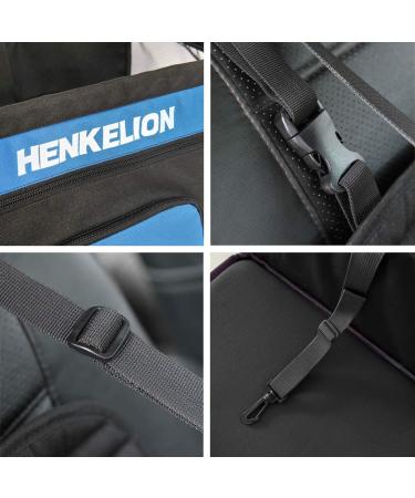 Henkelion Small Dog Car Seat - Pet Booster Seat for Small to Medium Dogs up to 30 lbs - Reinforced Harness with Seat Belt - Black - Buy Online on GoSupps.com