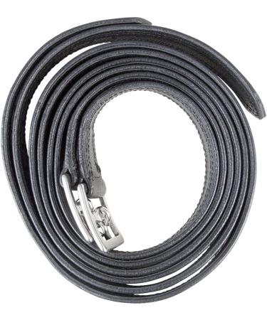 PFIFF 102696 Stirrup Leathers - Soft Black 130 cm | High-Quality Equestrian Gear for International Shipping - Buy Online on GoSupps.com