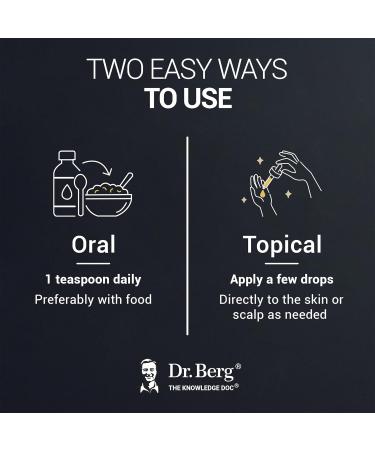 Dr. Berg Black Seed Oil Organic Cold Pressed Pure Nigella Sativa Black Cumin Oil USDA Organic Halal Vegan for Hair Skin Immune Support Unrefined Liquid 4 oz Glass Bottle - Buy Online on GoSupps.com