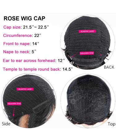 Short Pixie Bob Wig for Black Women in 3 Colors | Human Hair Layered Cut with Bangs - Buy Online on GoSupps.com