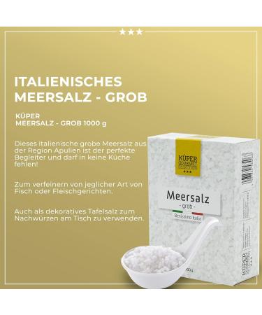 K per Selection Sea Salt 1000g Coarse - Natural Additive-Free Seasoning (2-Pack) - Buy Online on GoSupps.com