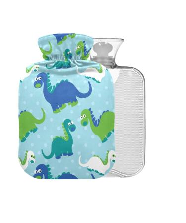 Cute dinosaur heat bottle with reference 1 l small warming bag for pain relief back pain hot and cold therapy BPA-free