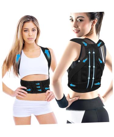 LIOOBO Posture Corrector Belt & Back Brace for Men & Women - Neoprene Support for Better Posture | Anti Hunchback - International Shipping Available - Buy Online on GoSupps.com